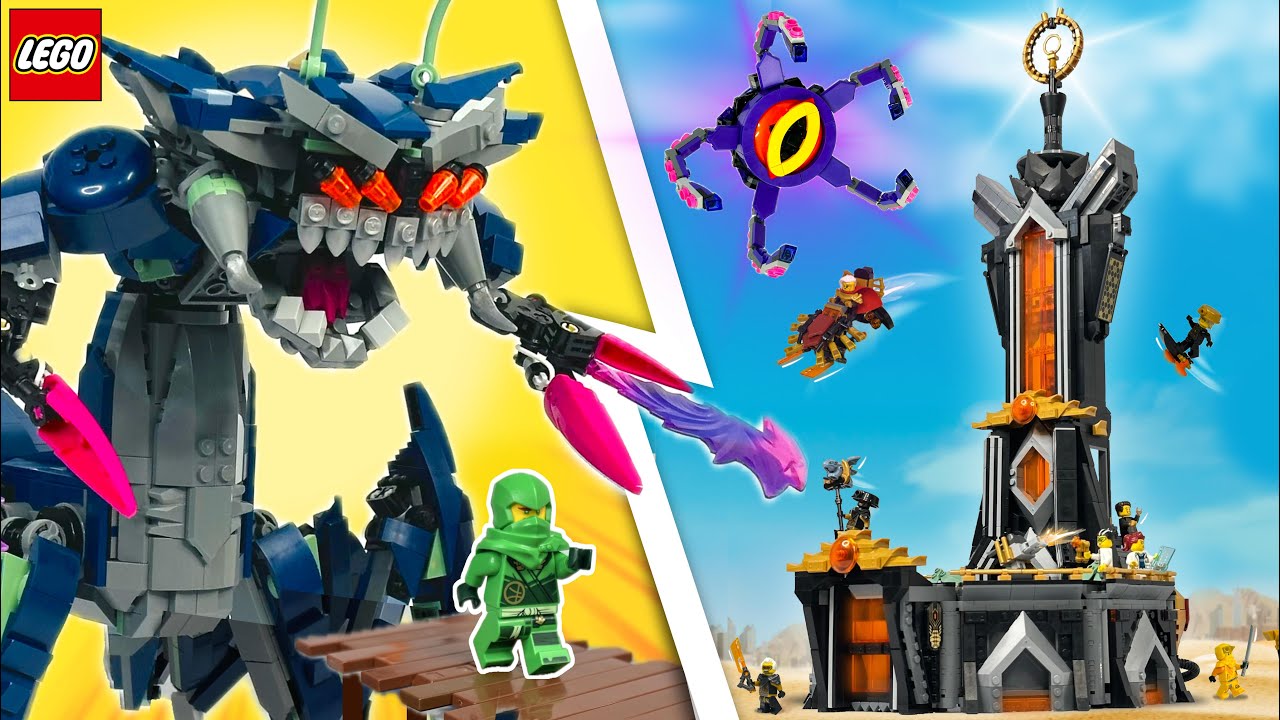 I SIMULATED Ninjago Dragons Rising with LEGO!