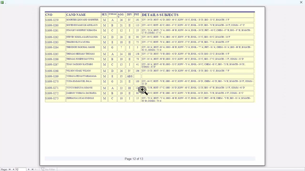 🔹 Mfumo Bora wa Matokeo kwa Shule za O-Level | RST System 2025