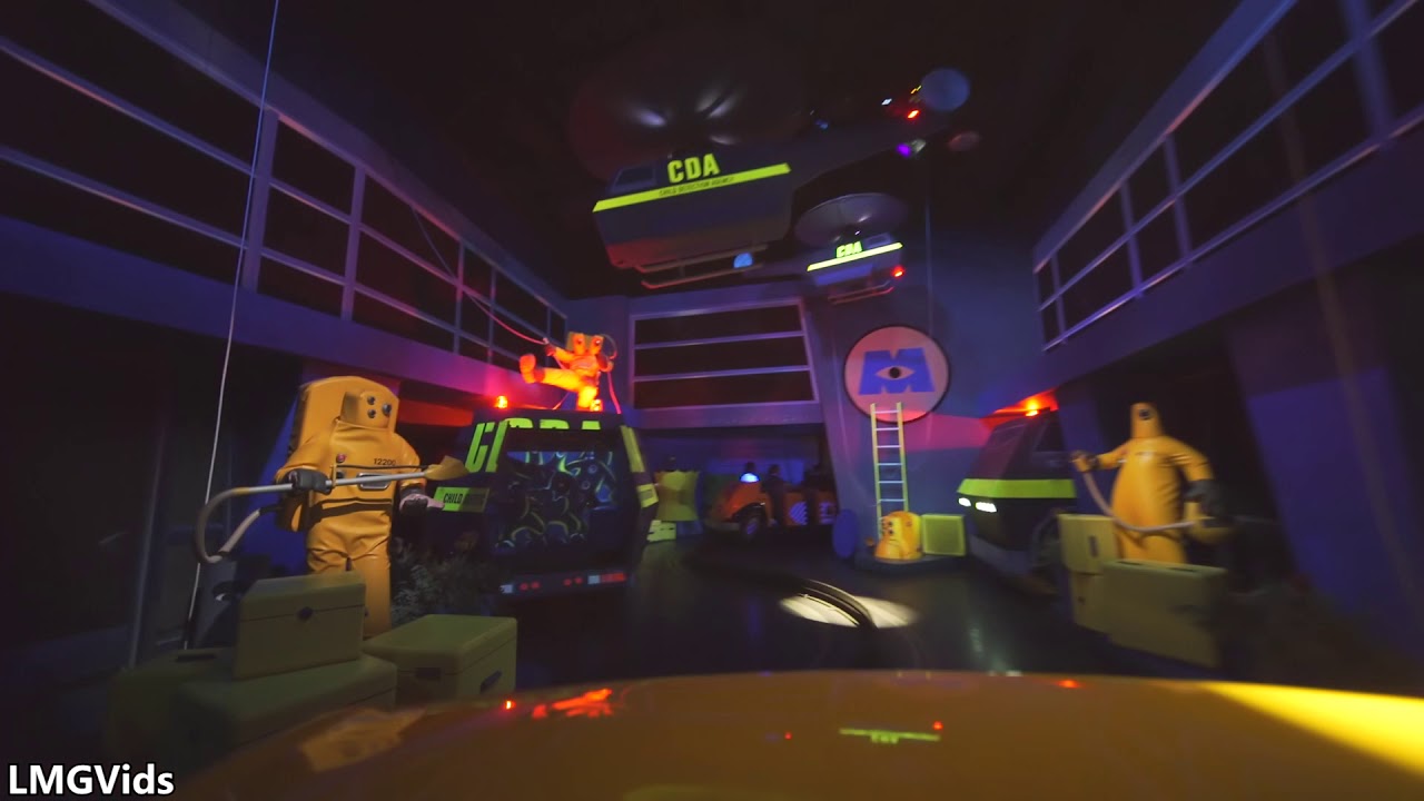 [2019] Monsters' Inc: Mike and Sully to the Rescue Attraction - SuperStar Limo Permanente Overlay