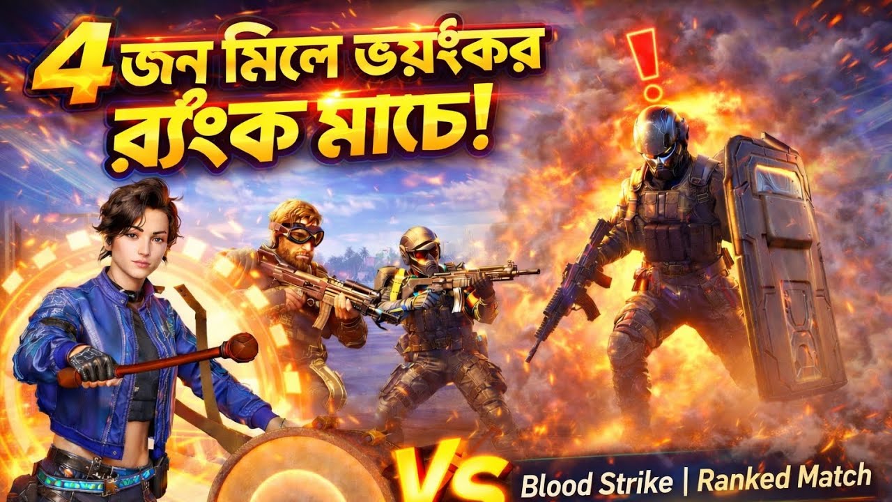  😱🔥💪BLOOD STRIKE RANKED MATCH 🎯 PRO GAMEPLAY EPIC KILLS Fyntralis#BloodStrike#RankedMatch 🎮🔥
