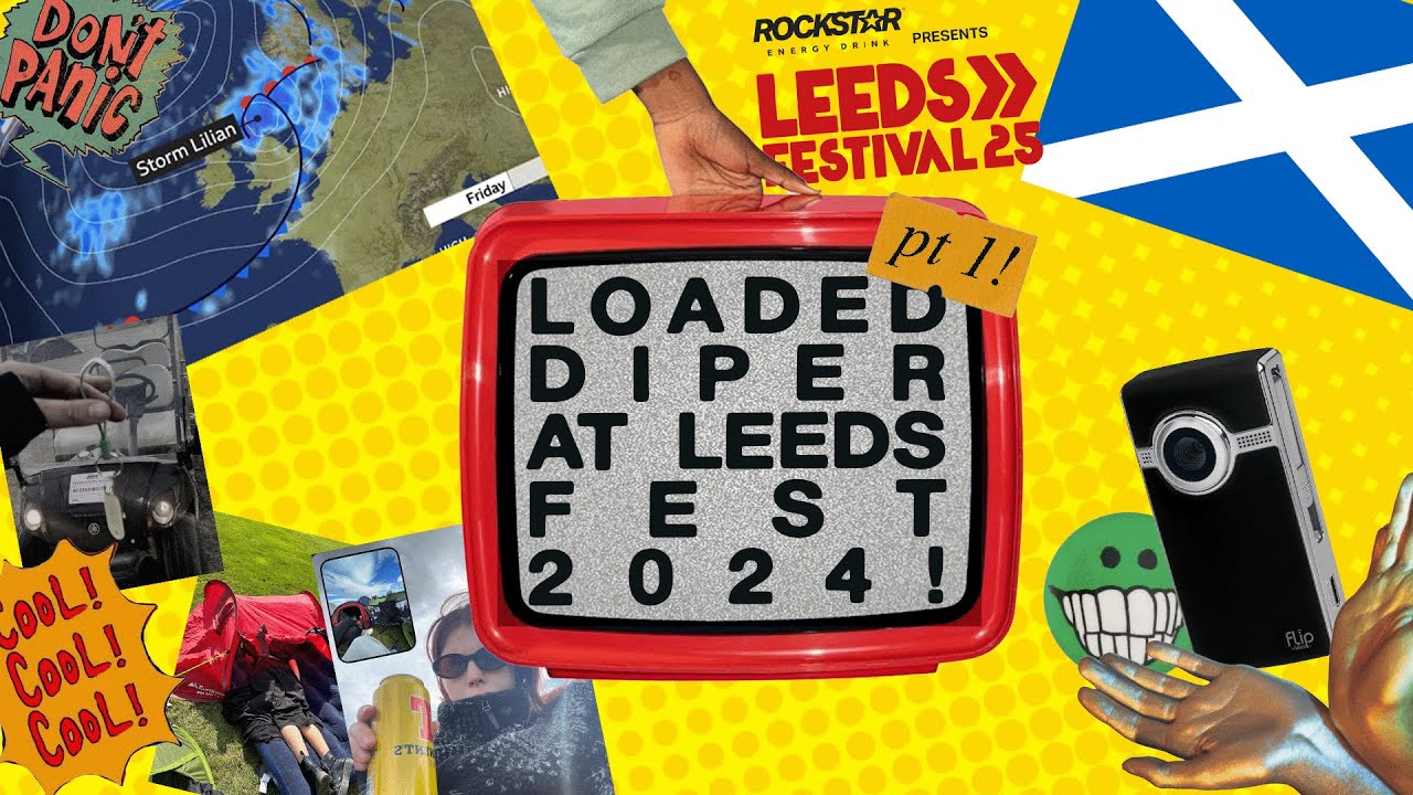 LEEDS FESTIVAL 2024 VLOG FT. CAMP LOADED DIPER | PT1