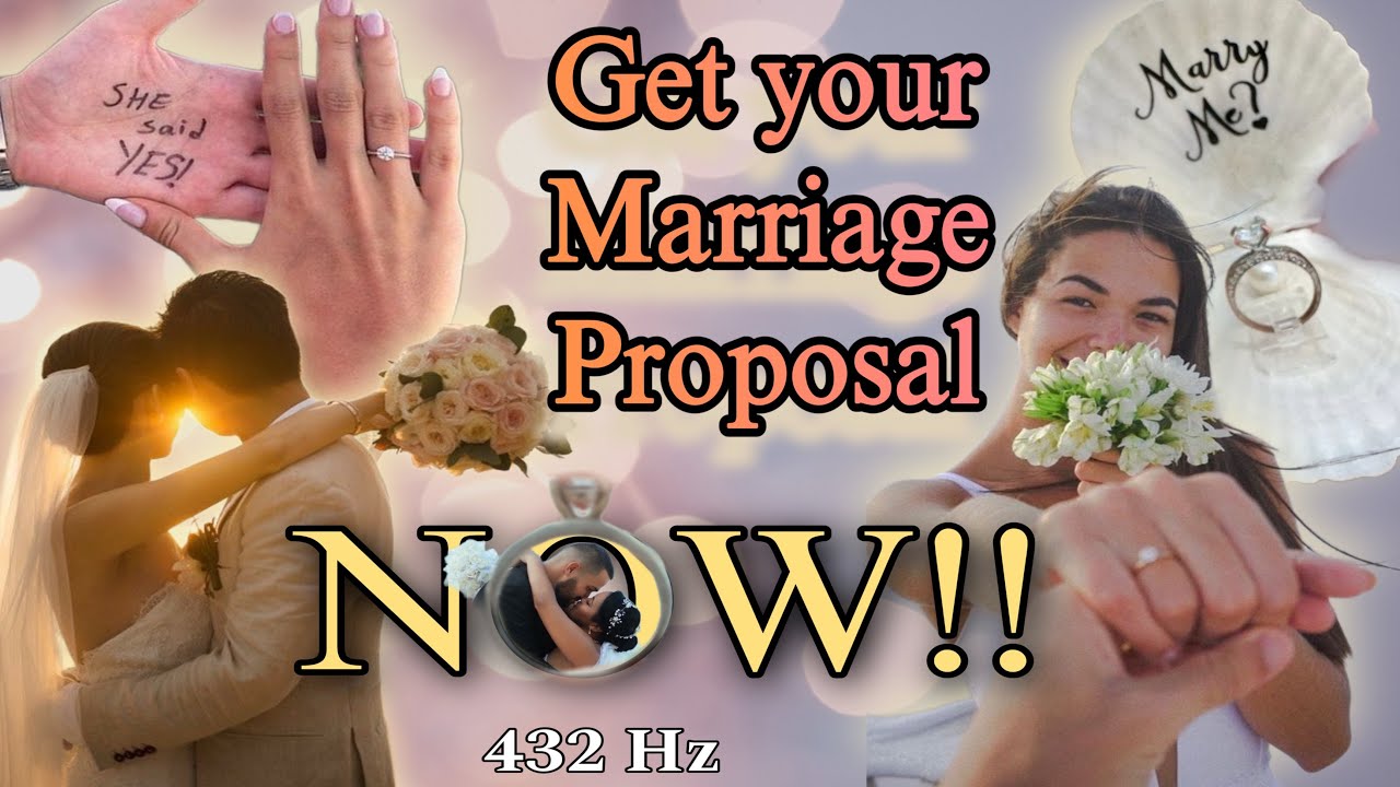 💍🤍Attract Marriage Subliminal| They want to marry you right now!! (With 10x booster ⚡️)