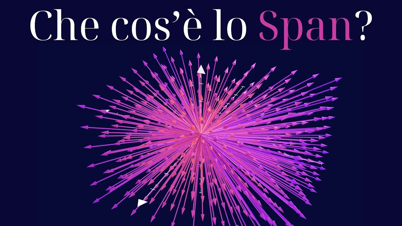 Span: La Chiave per Sbloccare l&rsquo;Algebra Lineare! (Spiegazione Facile)
