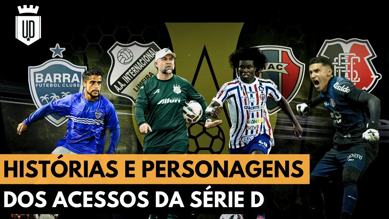 Série D: as melhores histórias dos 4 times campeões de 2025 | UD LISTAS