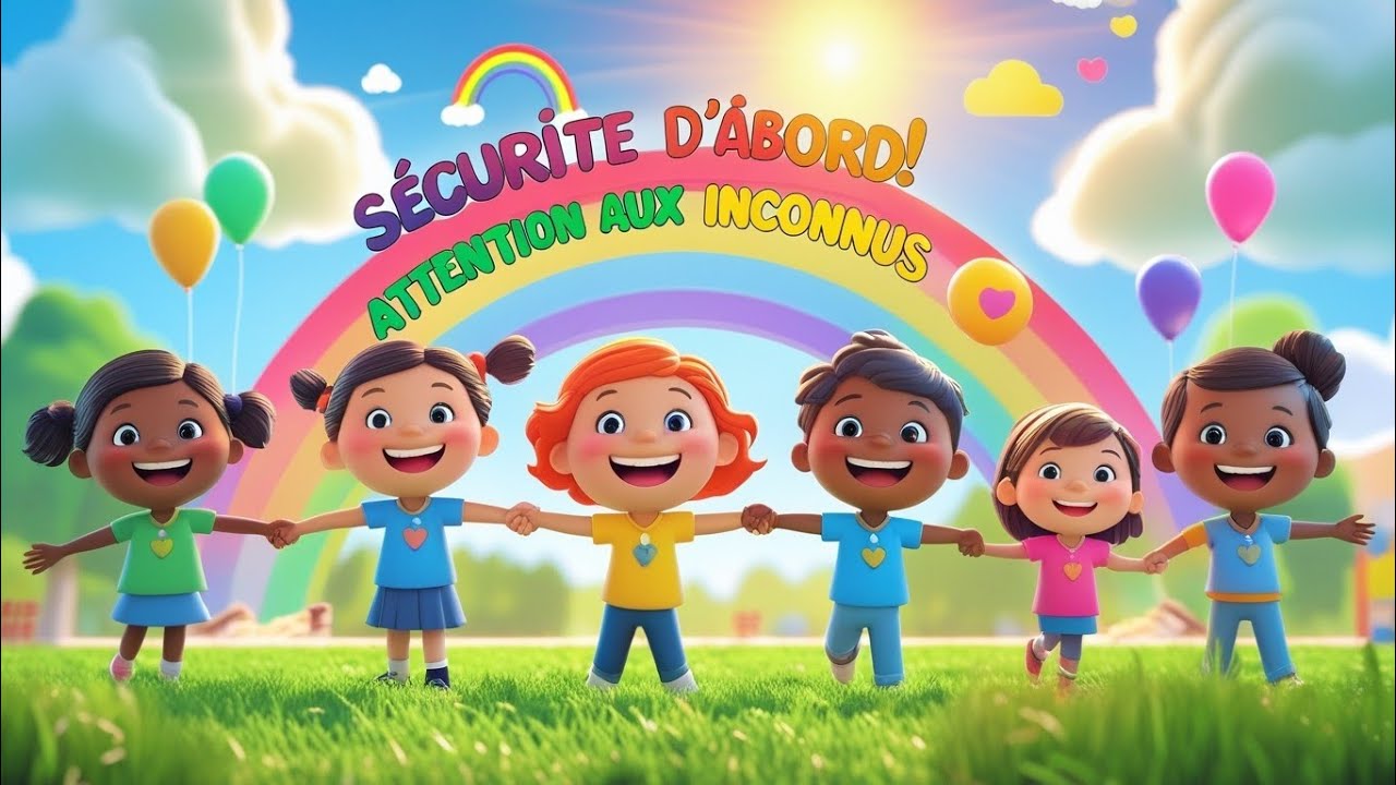 Attention aux Inconnus ! 😇 Chanson Amusante sur la S&eacute;curit&eacute; pour les Enfants