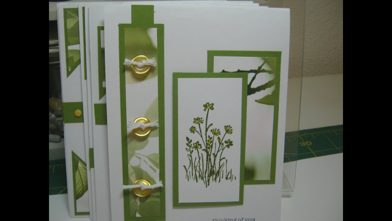 One Sheet Wonder - 6-7 cards from one 6x6 DSP - Beautiful and so much fun to make.