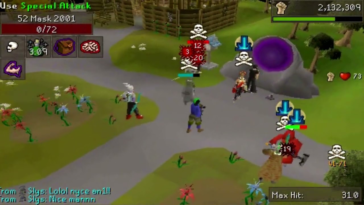 Low HP GMaul Rushing Old School Runescape