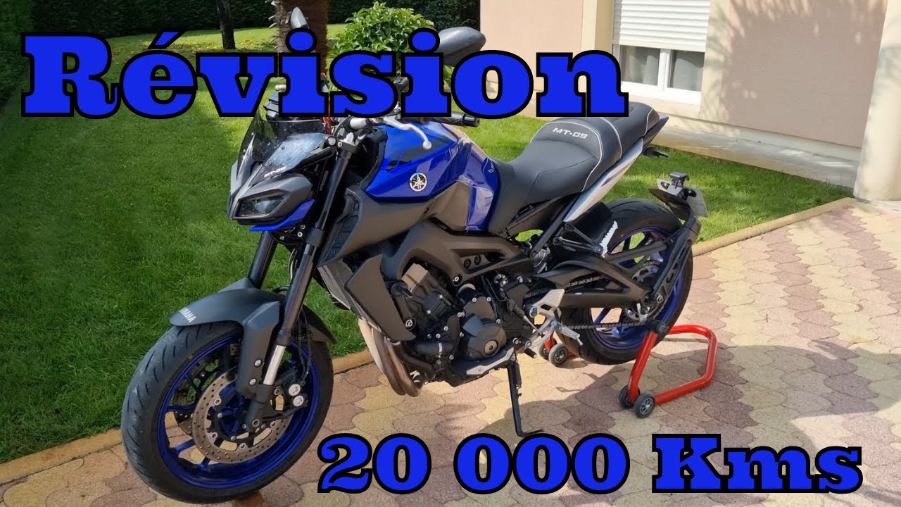 Révision 20 000 kms [MT09] [TUTO MÉCA]