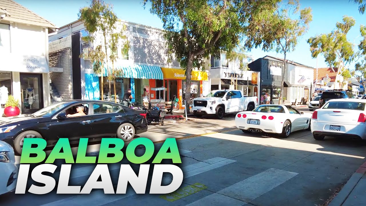 Walking Balboa Island, California