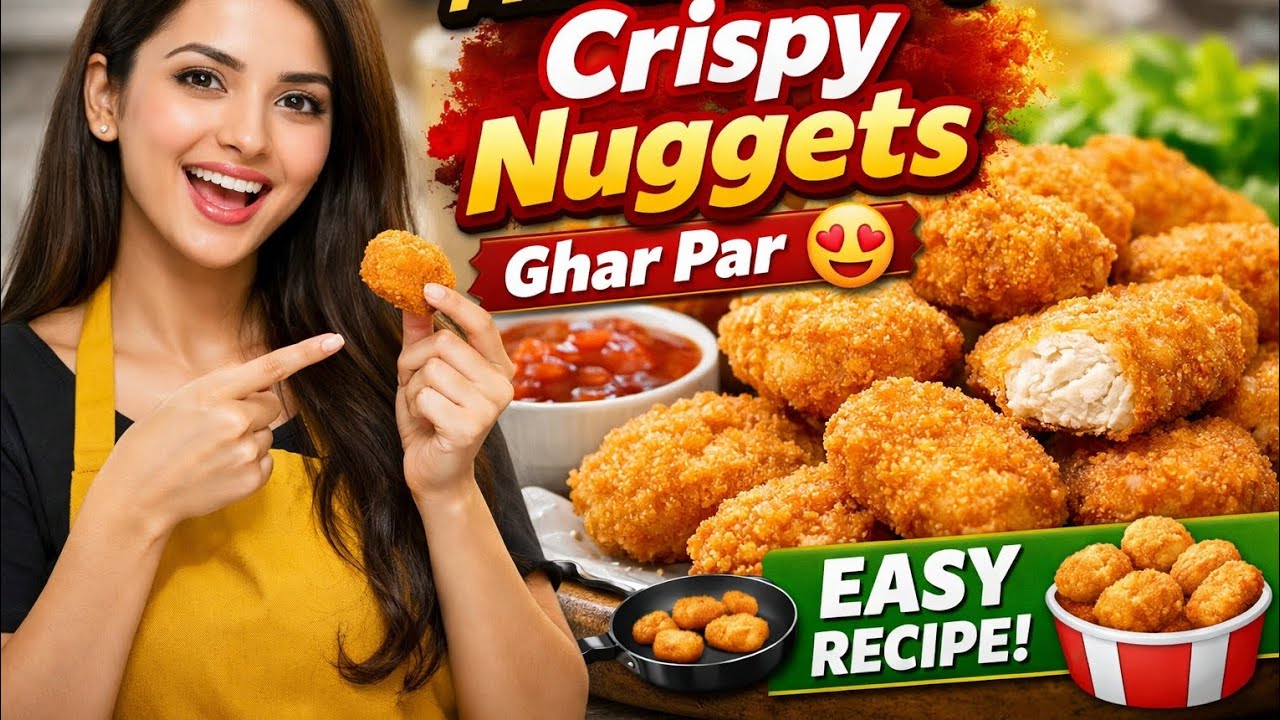 Crispy Chicken Potato Nuggets  | Bachon aur Barhon Sab Ki Favourite