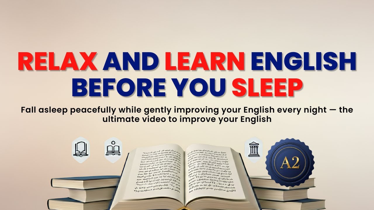 Calm English Practice For Asleep | Bedtime English Listening