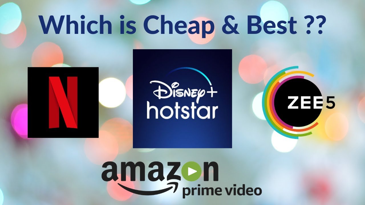 Disney+ Hotstar | The cheap & Best Premium content App | Hotstar vs NETFLIX vs Amazon Prime vs Zee5
