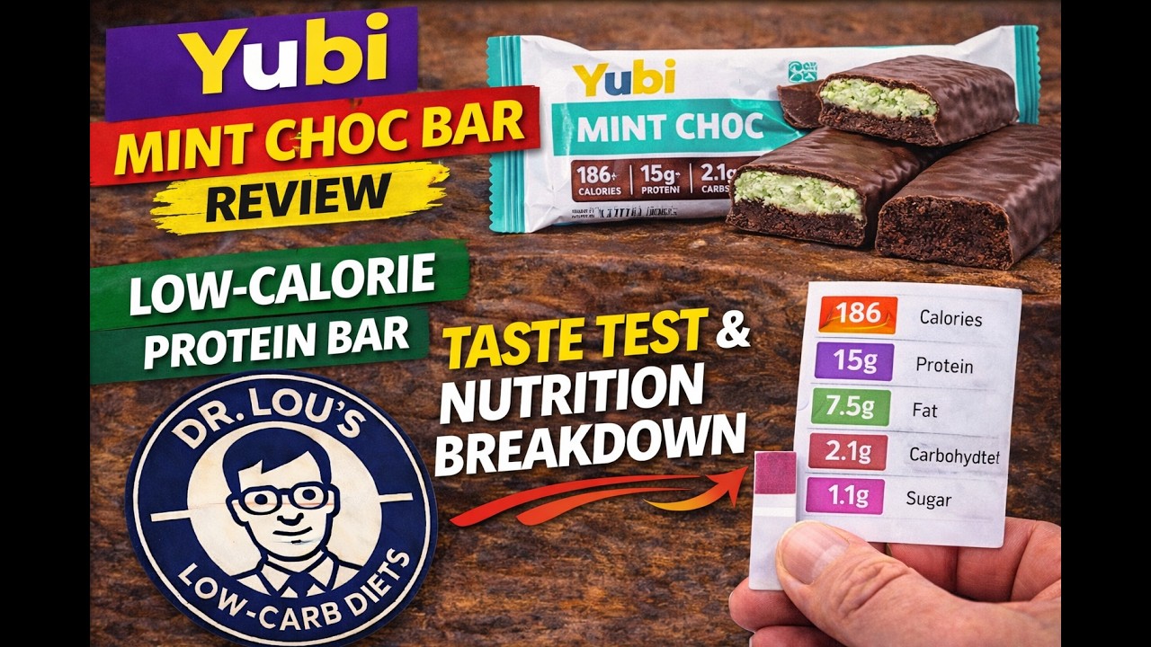 Yubi Mint Choc Bar Review | Low-Calorie Protein Bar Taste Test & Nutrition Breakdown