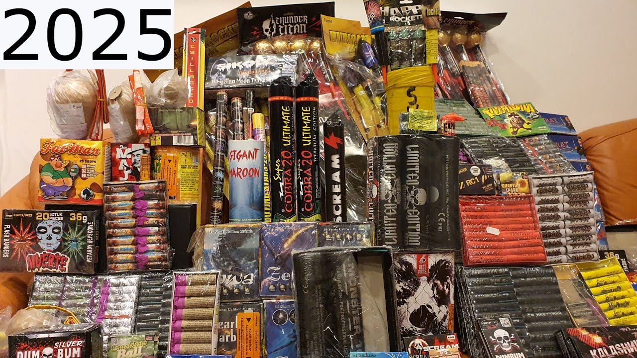 2025 Tűzijáték Készlet Bemutatás┃2025 Firework Collection