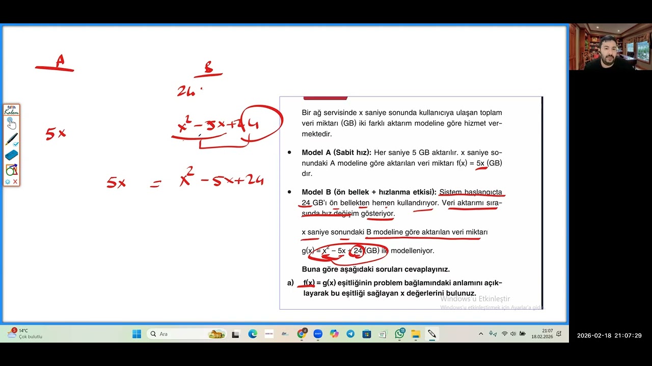 10. sınıf 2. dereceden denklem uygulamaları 1 .ders