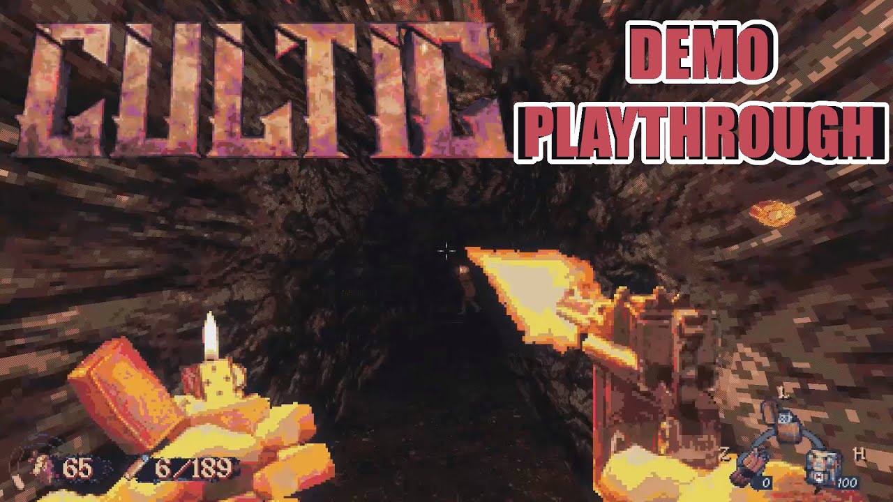 Cultic (PC)  Demo Playthrough..... (3D Realms still in good shape)