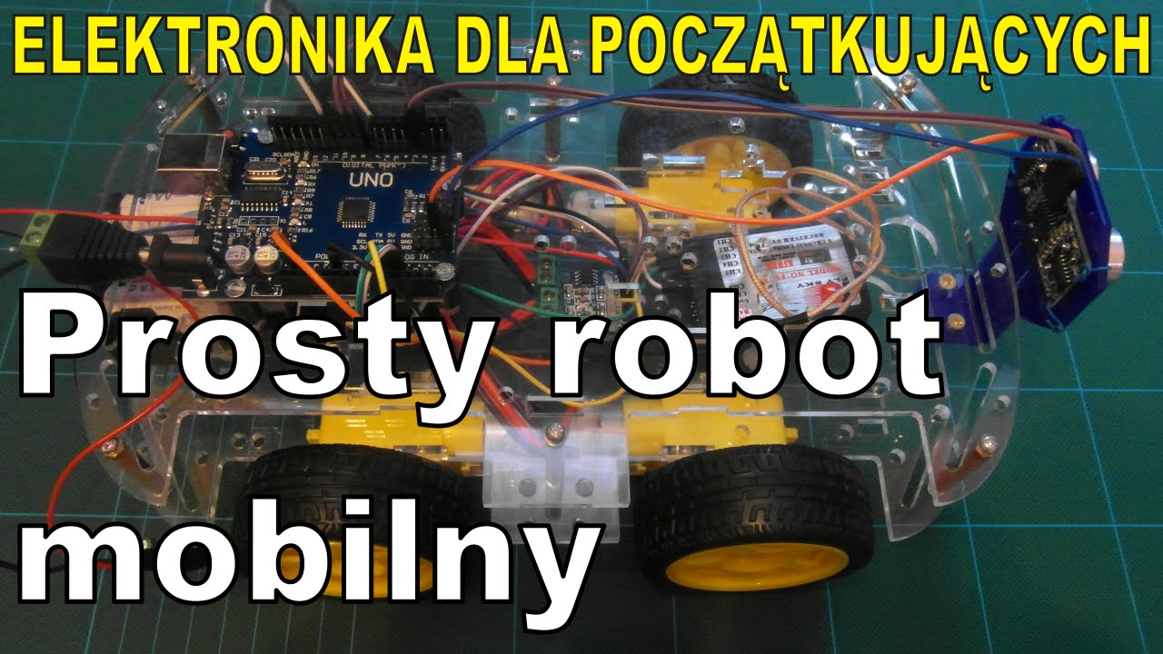 Elektronika ... -  Prosty robot mobilny. Budujemy robota - pojazd RC.