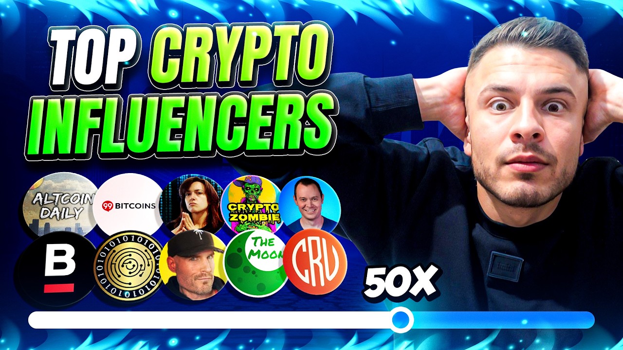 Top YouTube Crypto Influencers 2026 - Who to Follow Now