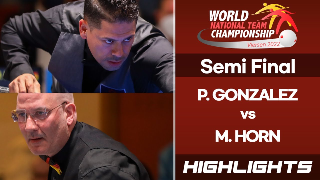 Semi Final - 마틴 혼 Martin HORN vs 페드로 곤잘레즈 Pedro GONZALEZ. H/L