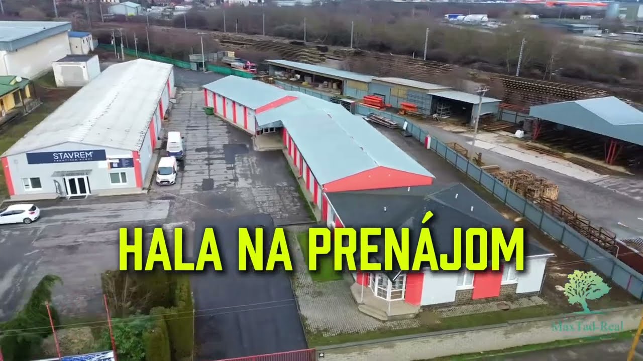 Prenájom 227 m2, vyhrievaná hala, Michalovce