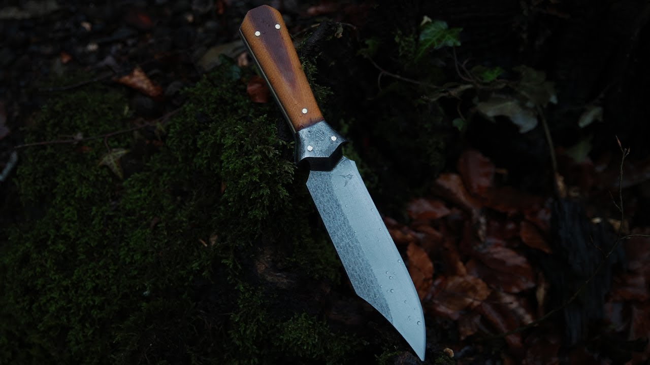Handmade Bowie Knife | Textured Blade, Heat Treat, Handle & Final Finish