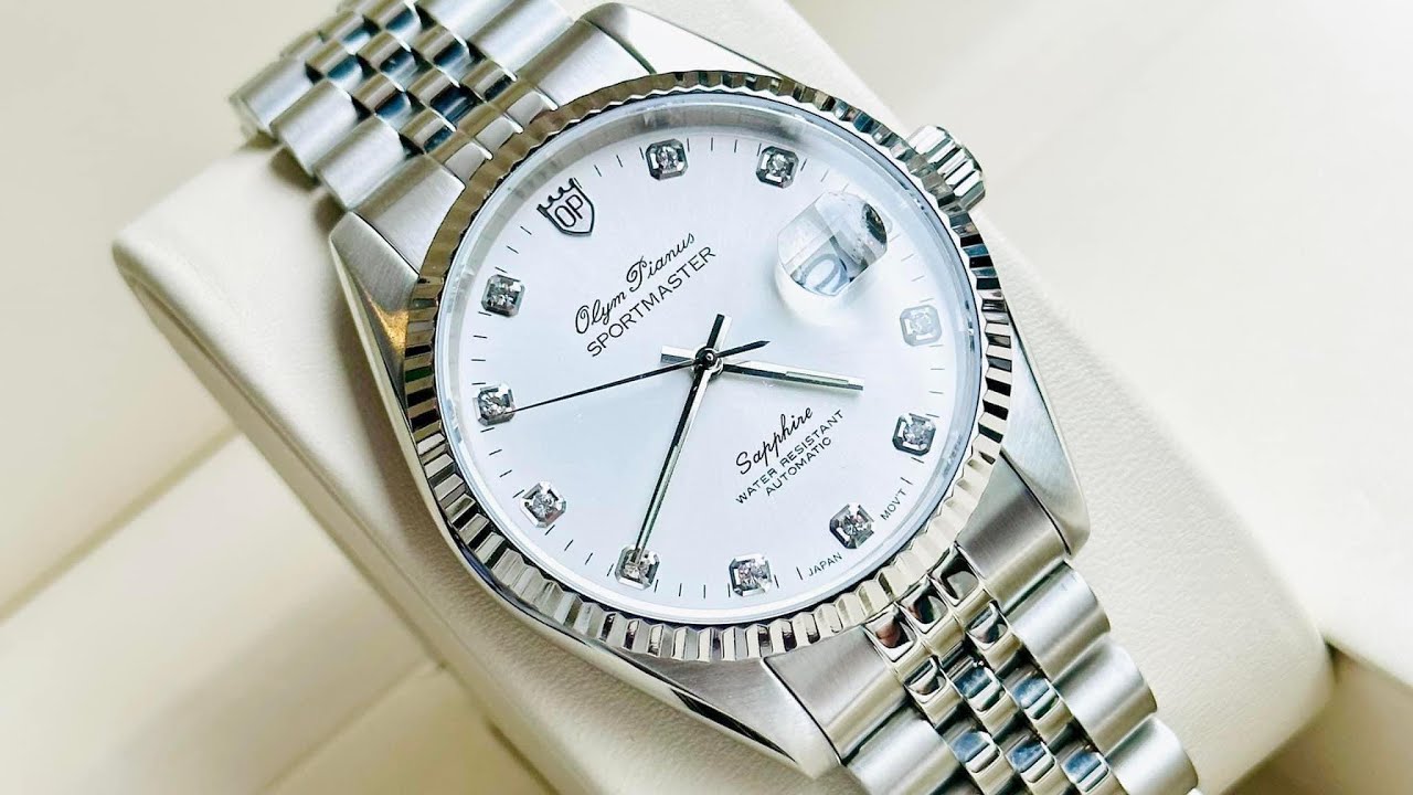 [ĐẸP] Olym Pianus Sport Master OP8932 Auto White dial | JIMMY 0907525830