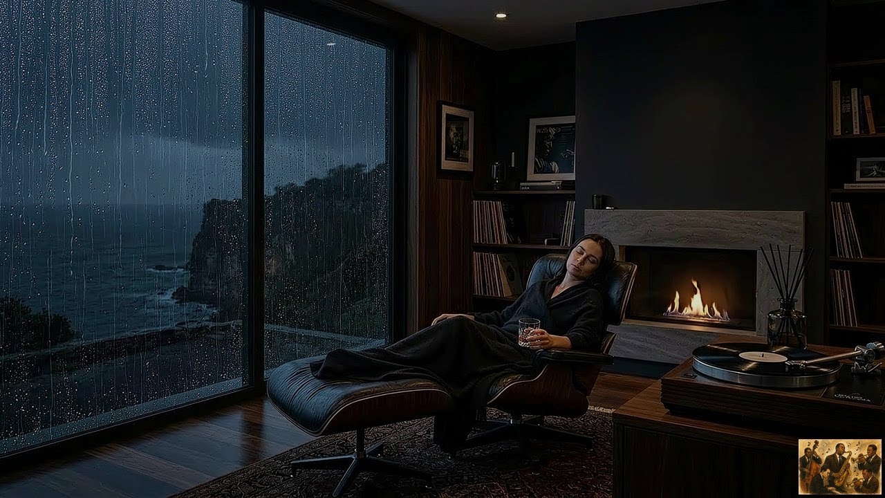 Relaxing Piano with Rain Sounds | Deep Sleep Music for Stress Relief, Heal the Mind & Peaceful Piano