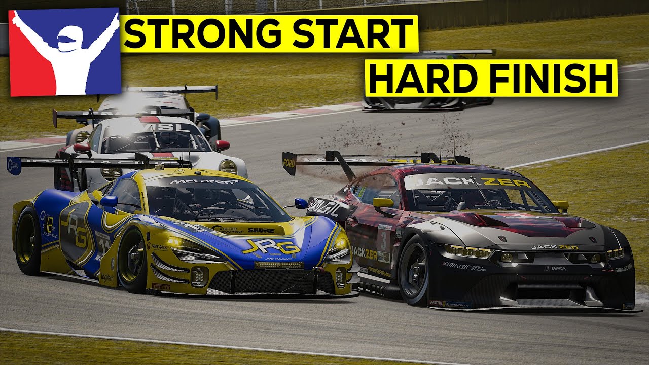 Я попробовал IMSA GT3, и это было одновременно и здорово, и сурово.