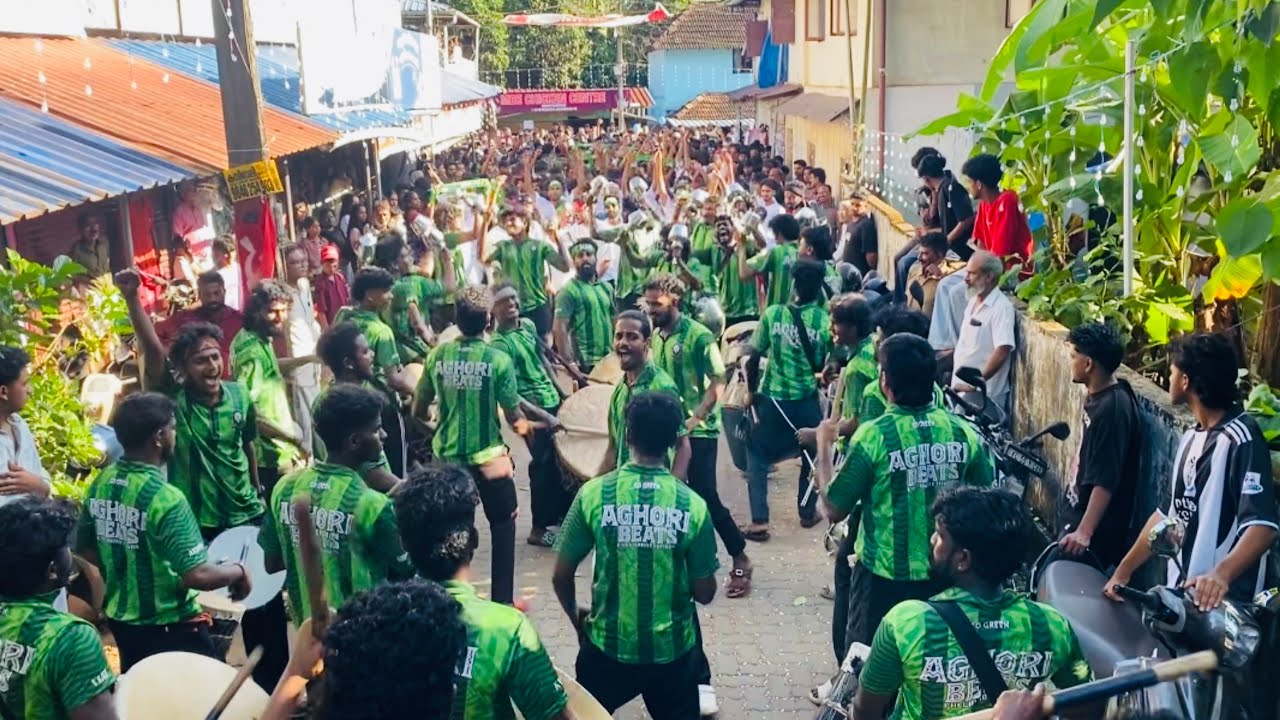 ട്യൂൺ🎶📈🥵| AGHORIBEATS THAMBOLAM🥁| PSP COMMITTEE | @Marathamcode Perunnal 2025