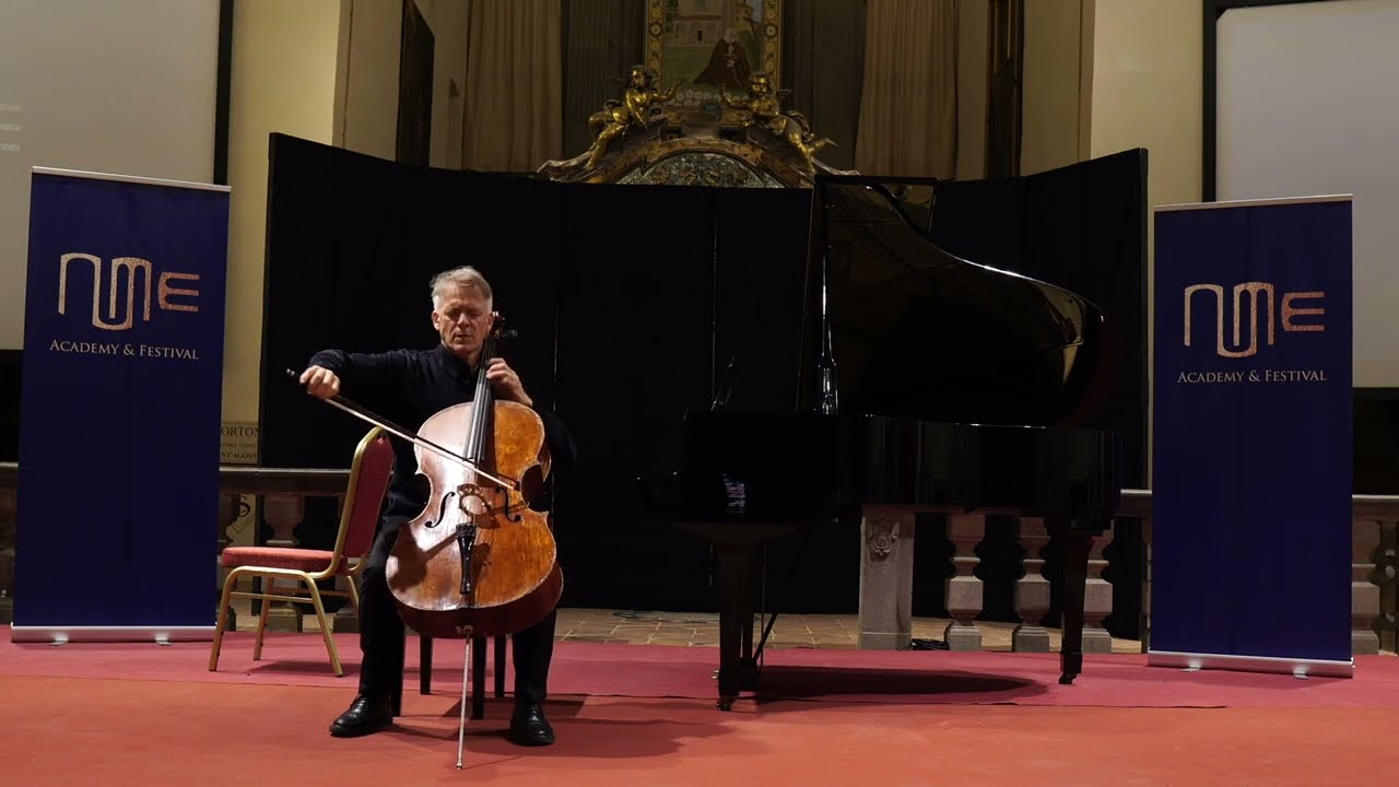 Zoltan Kodaly Sonata for cello solo op.8 with Alban Gerhardt (excerpt of 1st movement)