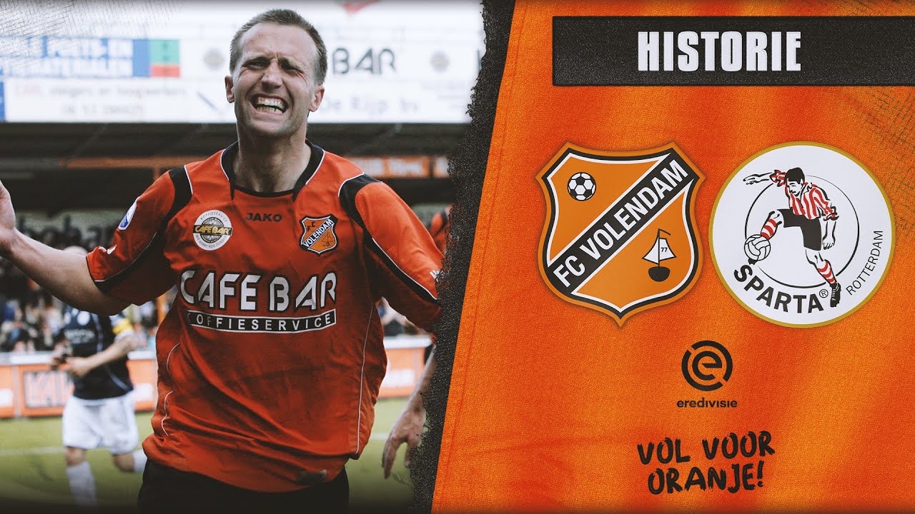 🎆 Drieklapper in 2009 | Samenvatting FC Volendam - Sparta: 3 - 0 (2008 - 2009)