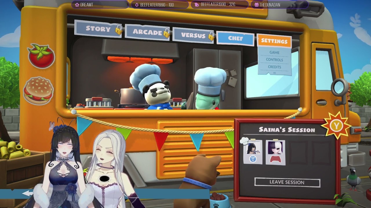 Overcooked 2 ○ Collab with @SainaVT ○ Fufumii