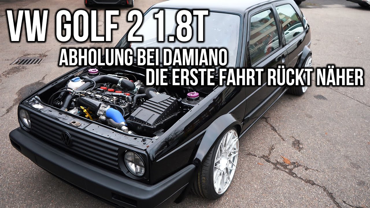 LEVELLA | VW Golf 2 1.8T | Abholung bei Damiano - die erste Fahrt rückt näher