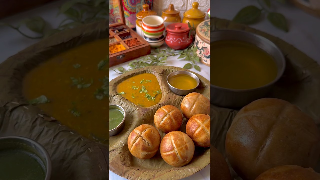 Masala Baati Recipe #shorts