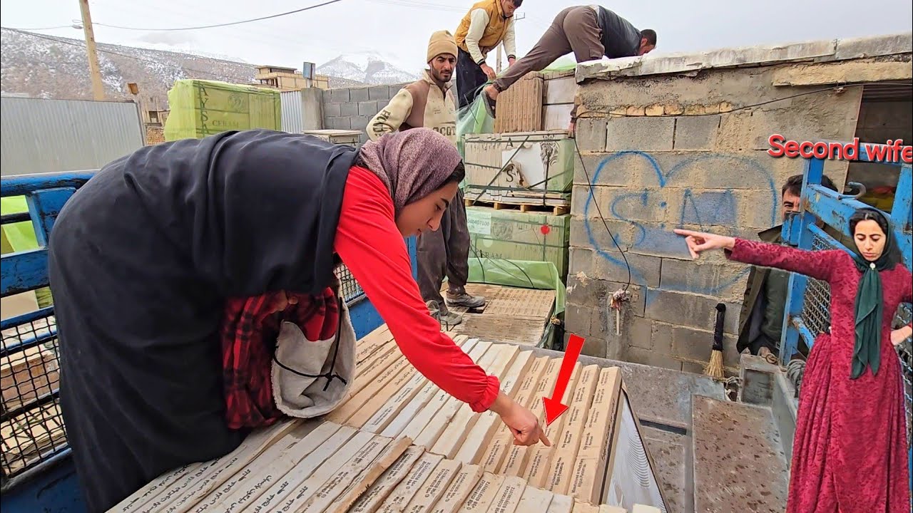 Tahereh's attempt to turn back time,^ The anger of the second wife / A trip to buy tiles🚛