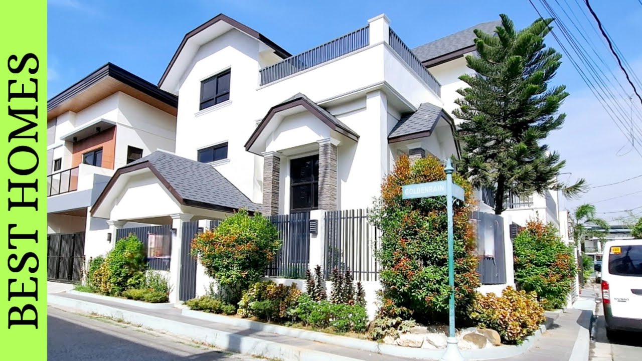 29.8M, 5BR Perfect Corner Modern Living Family Home, House For Sale in Greenwoods Exec.Vill. Pasig