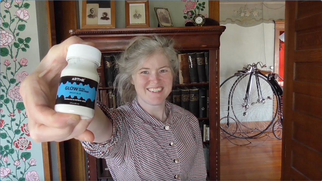 History of Glow in the Dark Paint: How it was used by decent folk, and also by con artists