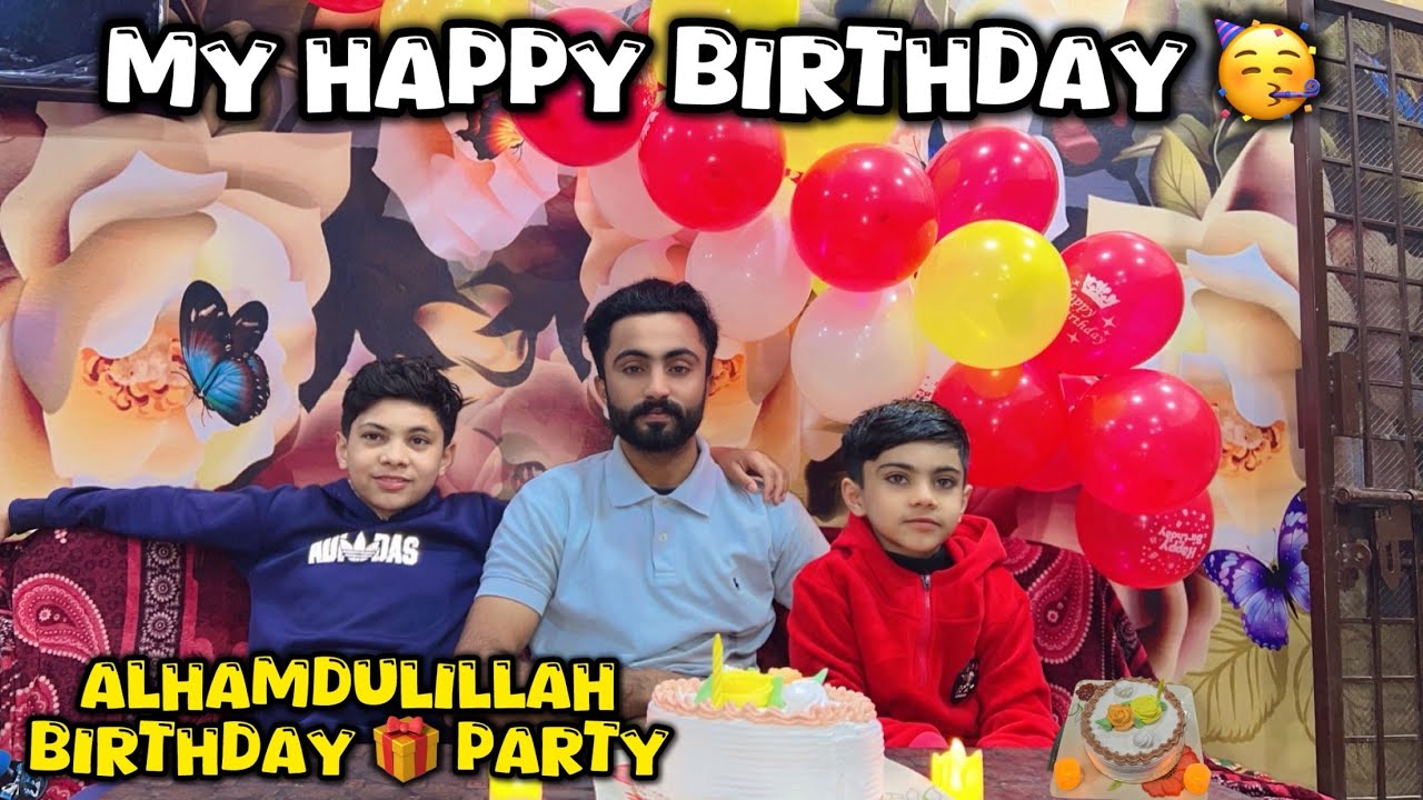 My happy birthday 🥳 😍“Ramadan Mein Mera Birthday 🎂🌙 | Cake + Khajoor Celebration With Friends”