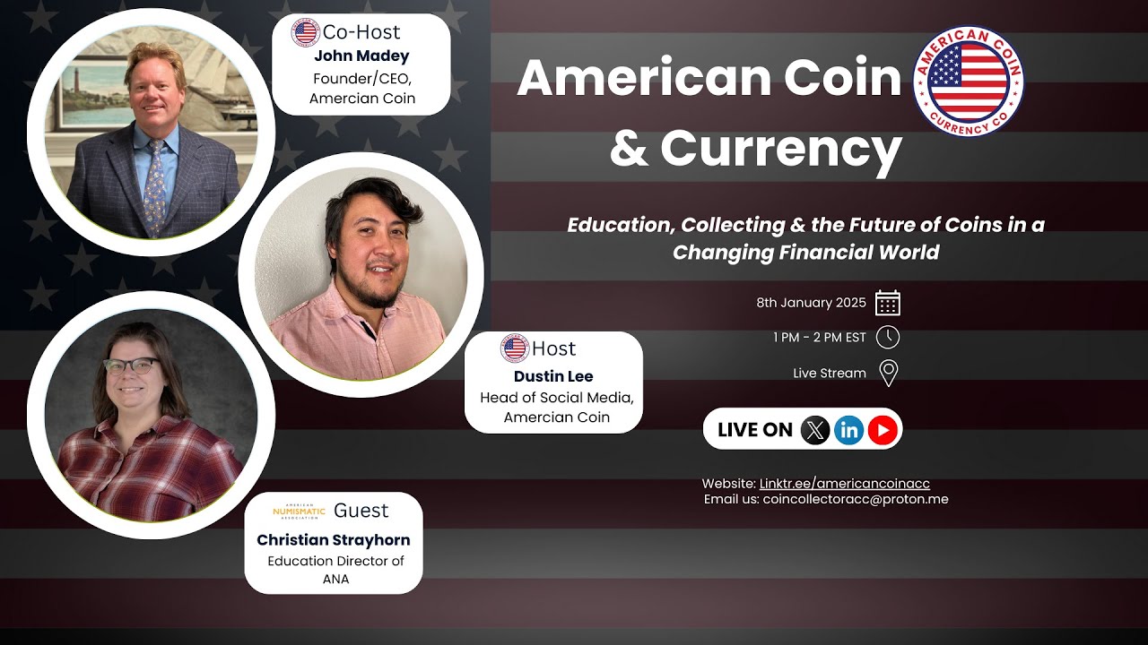 Education, Collecting & the Future of Coins in a Changing Financial World