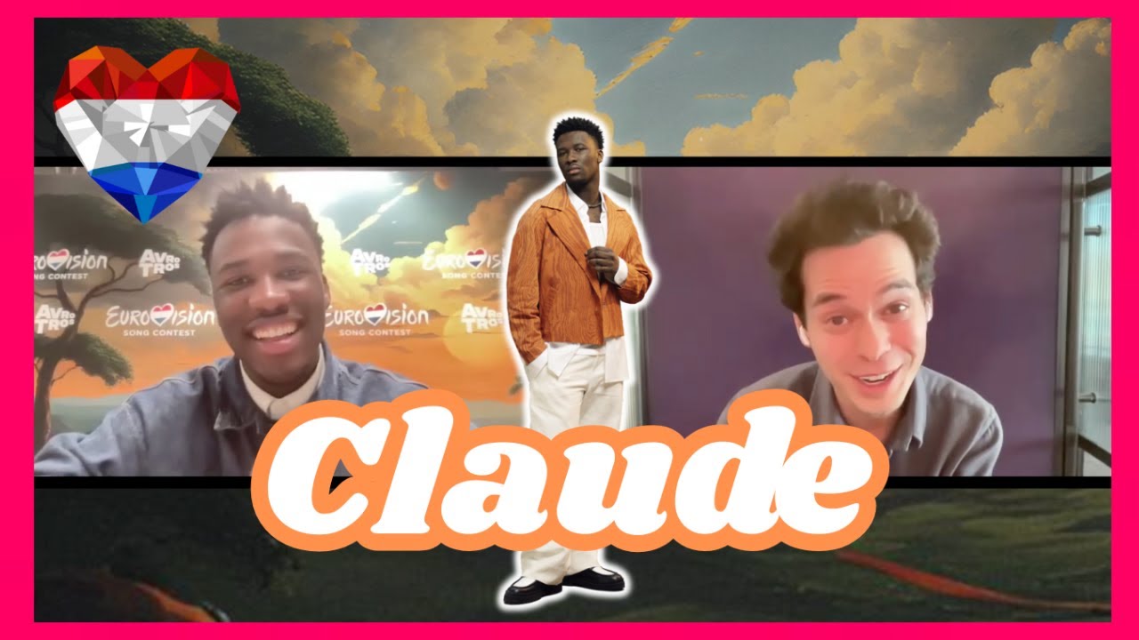 🇳🇱 Claude's journey to Eurovision: 'C'est la vie,' family, and moving to The Netherlands | INTERVIEW