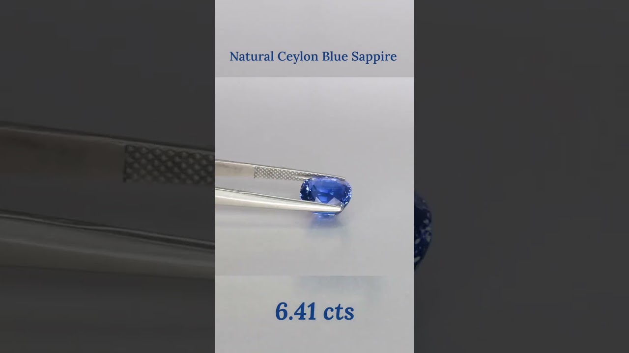 High Quality Srilanka Ceylon Blue Sapphire Neelam Stone | Natural & Best Quality Gemstone |