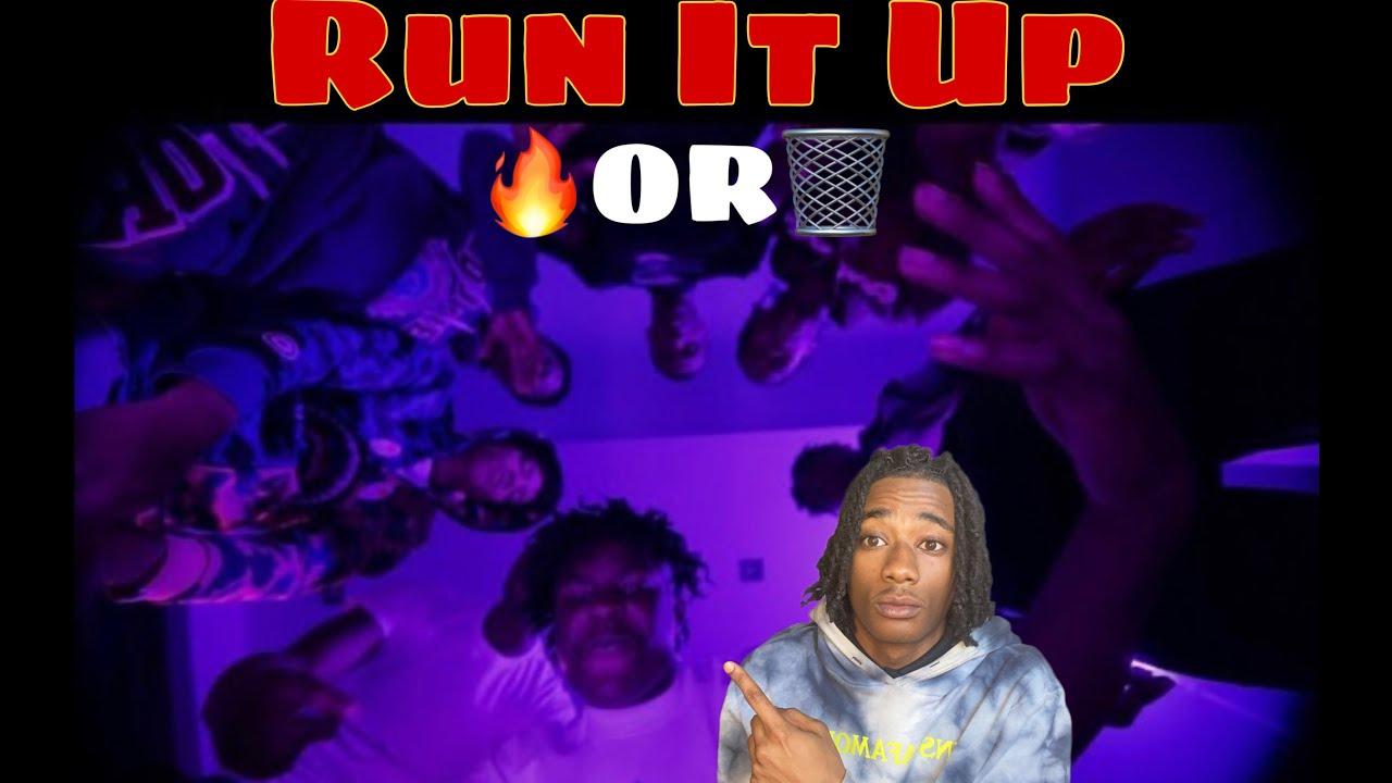 RunDown Spazz Run it Up { Music Video Reaction}
