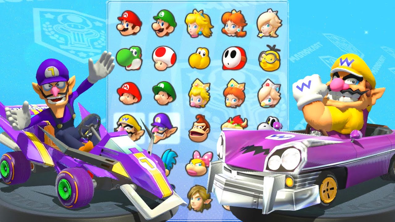 【マリオカート8デラックス】ワルイージとワリオ(新たなマシン)でNintendo Switch の最高のレーシング ゲーム