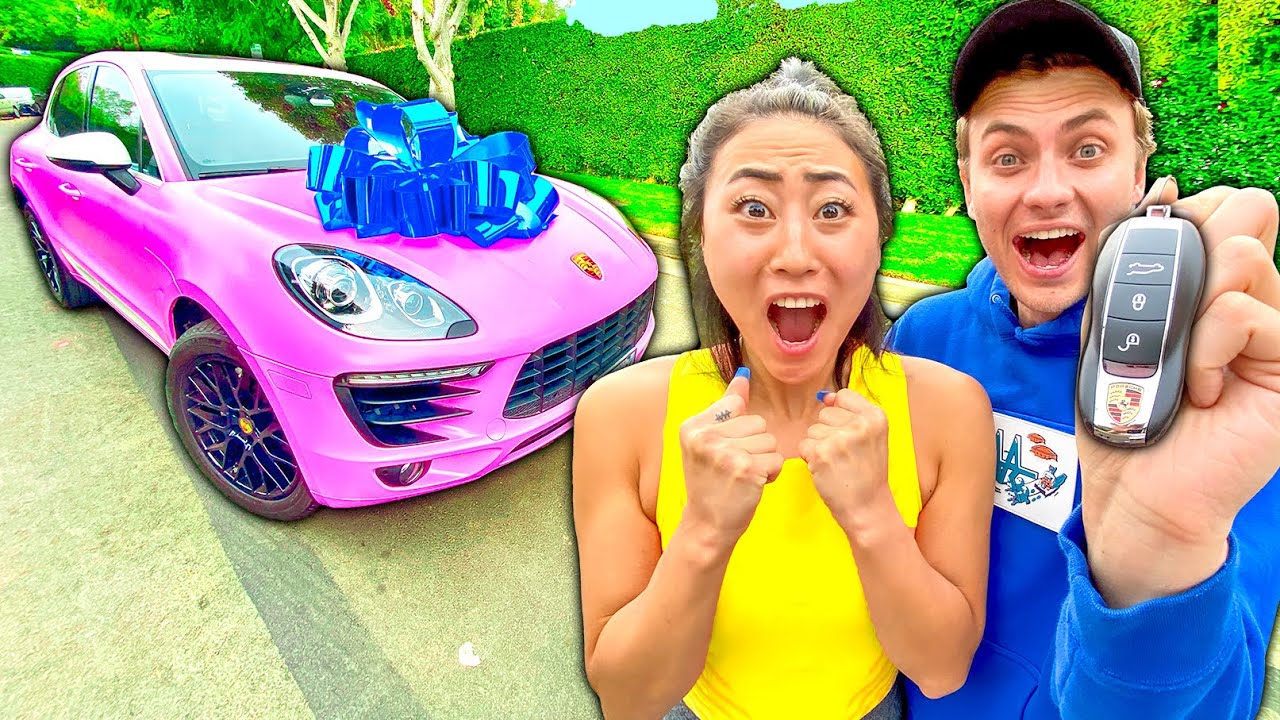 SURPRISING LIZ WITH HER DREAM CAR!!
