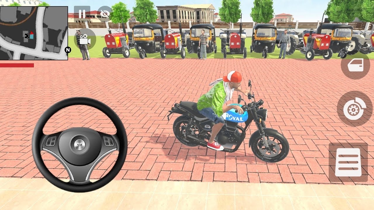 Franklin Robbery💥 5️⃣Tractors🚜 🚜 🚜 🚜 🚜 and 4️⃣autorickshaws🛺🛺 🛺🛺 Indian theft auto Shimlutor Game 💥