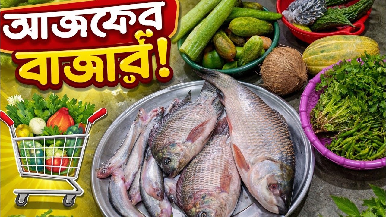 Eid er agei full bazar kore nilam 🛒🐟 | No tension before Eid 😎