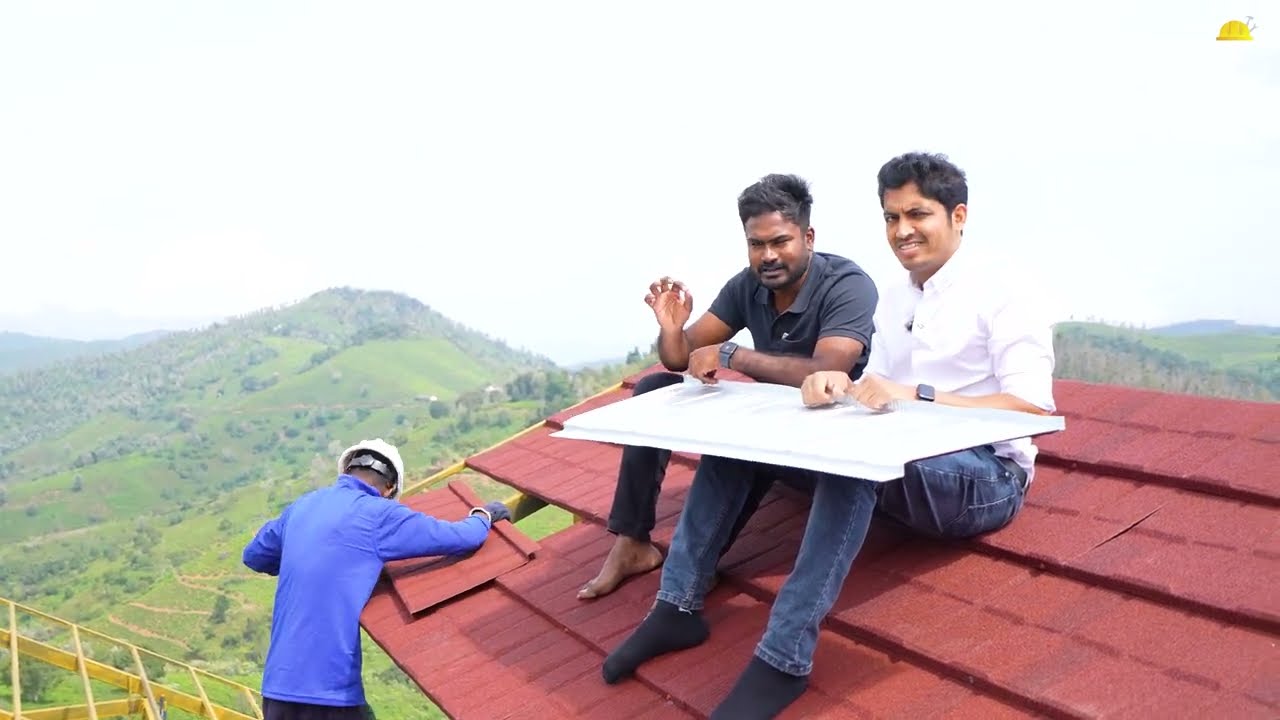 🏡வீட்டிற்கு ஒரு தரமான ரூபிங்! Stone coated Roof Tile