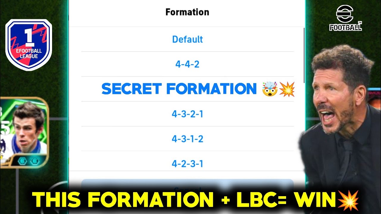 Don't Avoid this formation 🤯💥 | Best Attacking formation in Efootball |Best counter attack formation