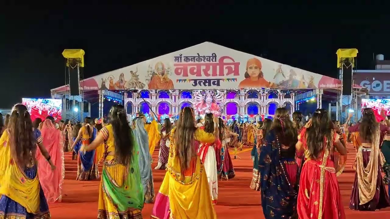 👉 “Indore Maa Kankeshwari Mata Mandir सजावट | MP का सबसे बड़ा Garba | Navratri 2025 