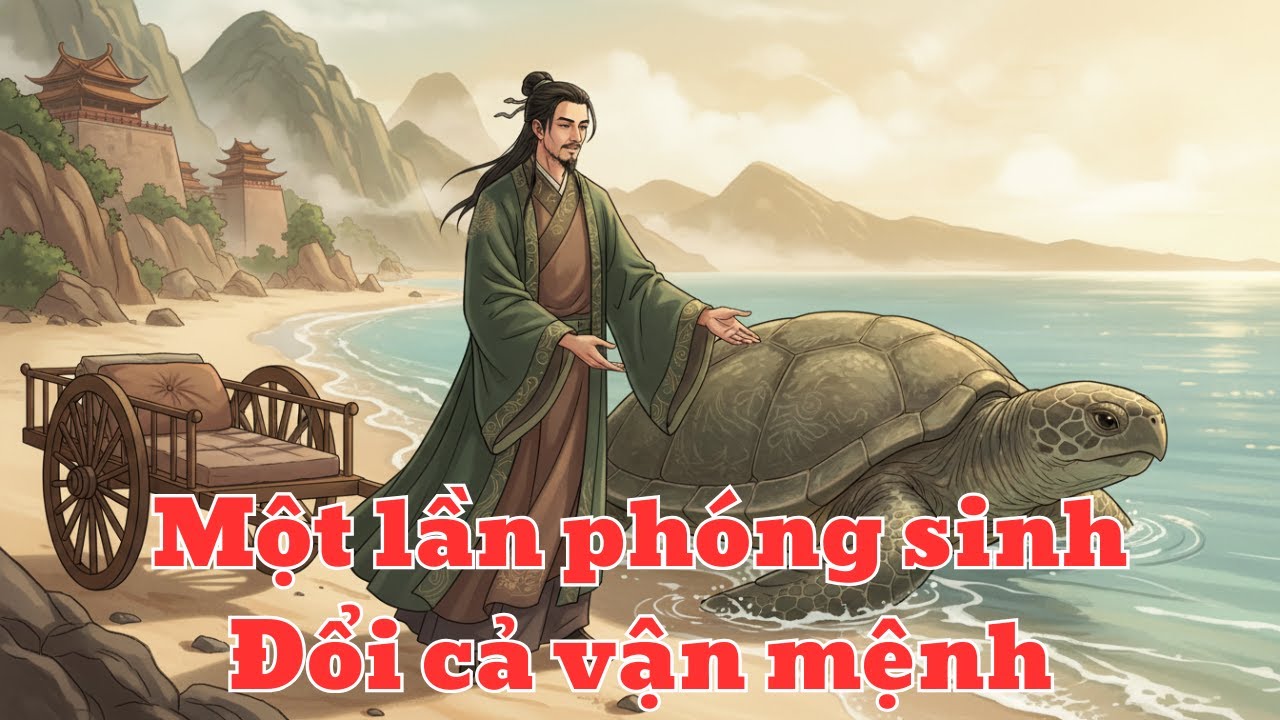 MỘT LẦN PHÓNG SINH – ĐỔI CẢ VẬN MỆNH | Phật Thoại Nhân Quả Về Báo Ân – Báo Oán